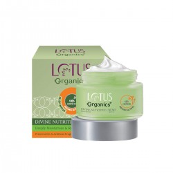 Lotus Organics+ Divine Nutritive Face crème SPF 20 For Radiant Skin for Women 50gm