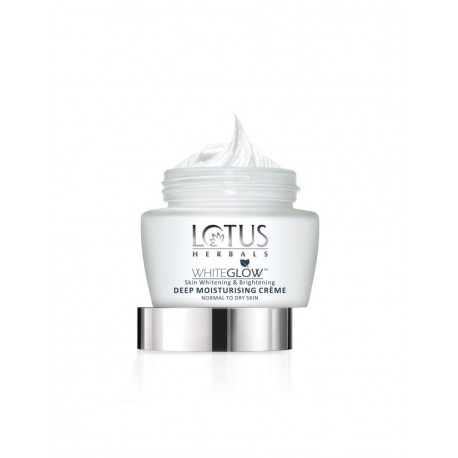 Lotus Herbals Whiteglow Deep Moisturising Creme, SPF 20, 60g