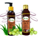 D Aloe Red Onion Hair Oil + Shampoo Combo - 100ml each