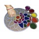 MDF Rangoli Mat with Wooden Base