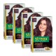 Streax Cream Hair Color for Unisex - 120ml (Pack of 4)