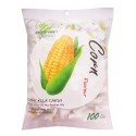 Haoliyuan Corn Toffee Gummy Milk Fruit Candy - 360gm (Pack of 3)