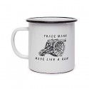 Royal Enfield Cadet Enamelware Mug - White