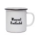 Royal Enfield Cadet Enamelware Mug - White
