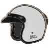 Royal Enfield Helmet Pin - White