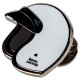 Royal Enfield Helmet Pin - White