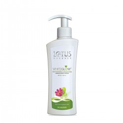 Lotus Herbals White Glow Skin Whitening and Brightening SPF-25 Hand and Body Lotion, 300ml