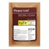 Shagun Gold Dark Brown Hair Colour With Henna - 100gm