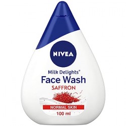 Nivea Milk Delights Face Wash With Saffron - 100ml
