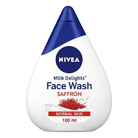 Nivea Milk Delights Face Wash With Saffron - 100ml