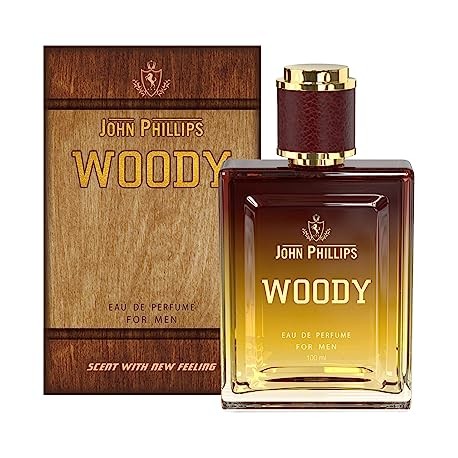 John Phillips Woody Eau De Perfume For Men - 100ml