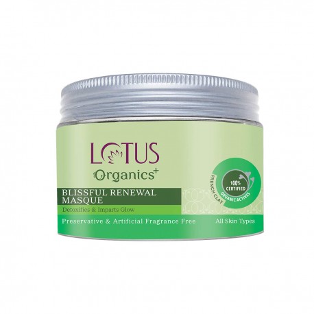 Lotus Organics+ Blissful Renewal Mask, 50gm