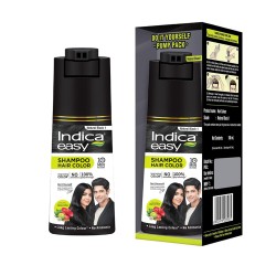 Indica Easy Do-It-Yourself Hair Color Shampoo - 180ml