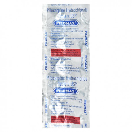 Pilomax 5mg Tablet (Pack of 5 Strips)
