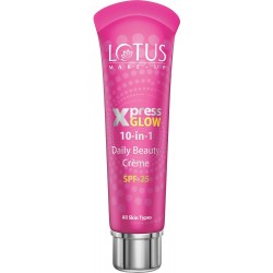 Lotus Make-up Xpress Glow 10 in 1 Daily Beauty Crème Royal Pearl SPF 25- 30g