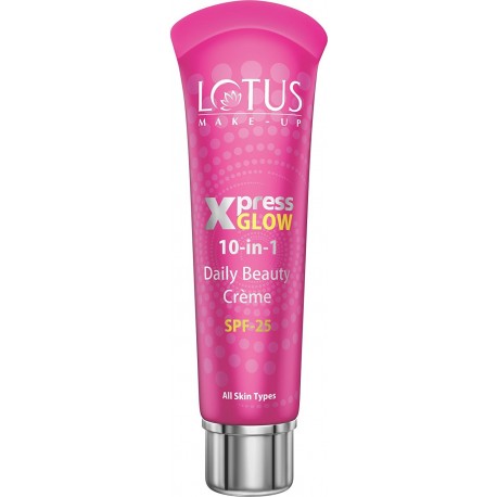 Lotus Make-up Xpress Glow 10 in 1 Daily Beauty Crème Royal Pearl SPF 25- 30g