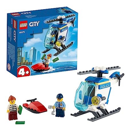 LEGO City Police Helicopter 60275 Building Kit (51 Pieces)