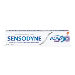 Sensodyne Rapid Relief Toothpaste - 80gm (Pack of 2)