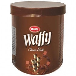 Dukes Waffy Chocolate Flavoured Wafer Roll - 250gm
