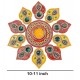 Moira Reusable Acrylic Rangoli