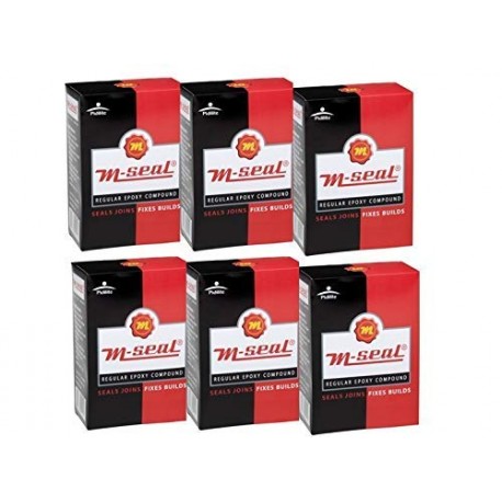 M-Seal Regular Epoxy Compound - 90gm (Pack of 6)