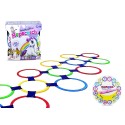 Funblast Twister Hopscotch Active Indoor Play with Rings Game