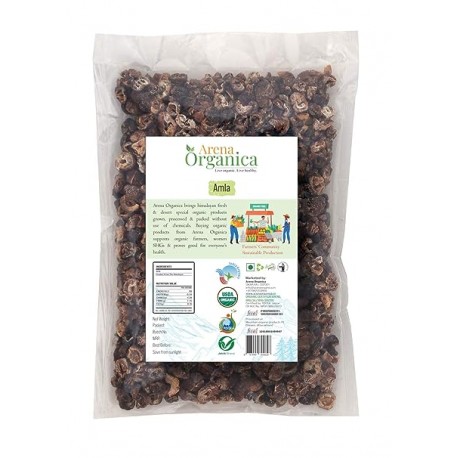 Arena Organic Dry Amla Gooseberry - 450gm (Pack of 2)
