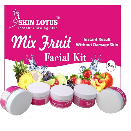 Skin Lotus Fruit Facial Kit Cream For Women & Men 250gm