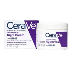 Cerave Renewing System, Skin Renewing Night Cream - 48gm