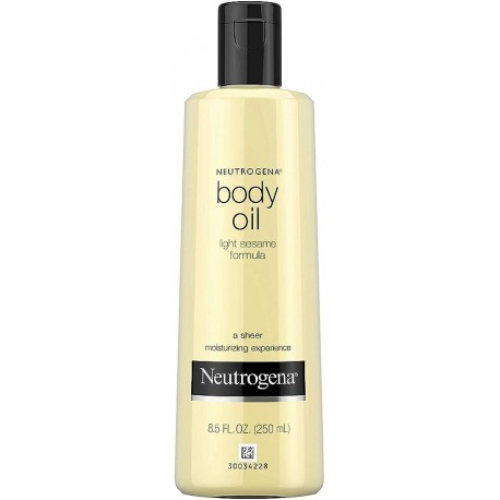 Neutrogena Body Oil, Light Sesame Formula - 250ml