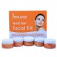 White lotus Skin Anti Tan Facial Kit Unisex for Fairness 250 gm