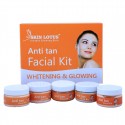 White lotus Skin Anti Tan Facial Kit Unisex for Fairness 250 gm