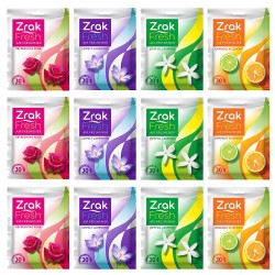 Zrak Fresh Air Freshener Variety Pack - 10gm Each (Pack of 12)