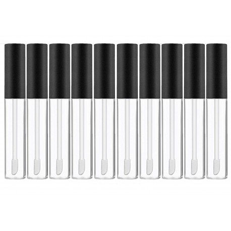 Hunky Dory Transparent Empty Clear Lip Containers Tubes - 10pcs
