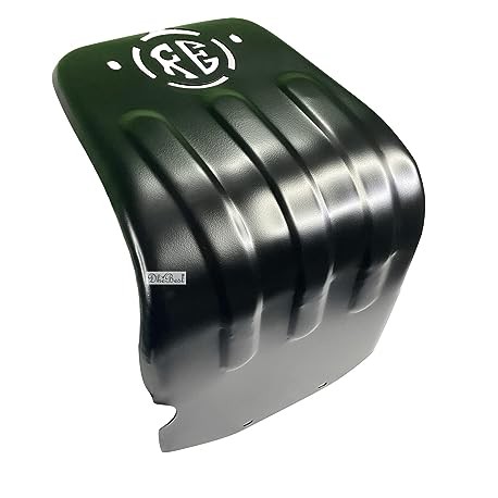 Dhe Best 2C Bike Engine Plate - Black (Compatible with Royal Enfield)