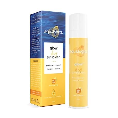 Aqualogica Glow+ Dewy Sunscreen SPF 50 PA+++ (50gm)