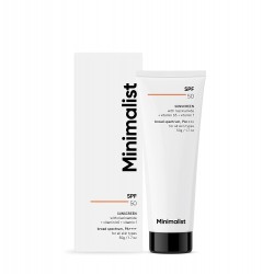 Minimalist Sunscreen SPF 50 Lightweight with Multi-Vitamins - 50gm