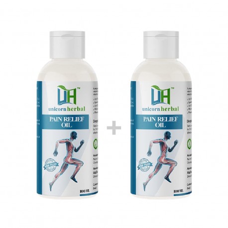 Unicorn Herbal Pain Relief Oil - 100ml (Pack of 2)