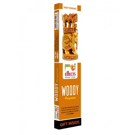 Darshan Woody Fragrance Incense Sticks - 85gm (Pack of 7)