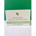 Forever aloe vera avocado soap which make your skin clean and spread fresh smell (142g)