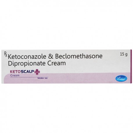 Ketoscalp Plus Cream - 15gm (Pack of 3)