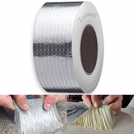 Zulaxy Waterproof Aluminium Rubber Tape (5CM x 5M)