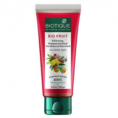 Biotique Bio Fruit Whitening and Depigmentation Face Pack 100g