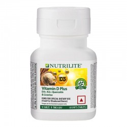 Nutrilite Vitamin D Plus (D3+K2+Quercetin & Licorice)
