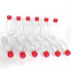 Sample Empty Plastic Bottle with Cap - 200ml (Pack of 12)