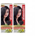 Wondersoft Natural Black Hair Color - 100ml (Pack of 2)