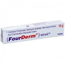 Fourderm Cream - 10gm (Pack of 10)