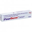 Fourderm Cream - 10gm (Pack of 10)