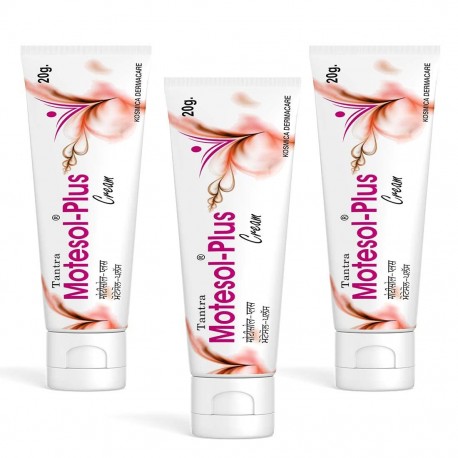Tantraxx Motesol Plus Face Brightening Cream 20gm (Pack of 3)