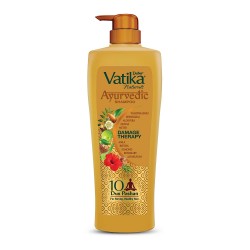 Dabur Vatika Ayurvedic Shampoo Damage Therapy - 340ml